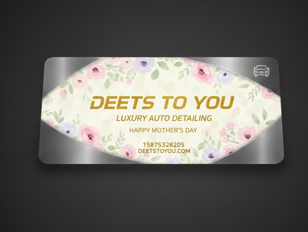 Car detailing Gift Card